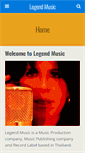 Mobile Screenshot of legendmusic.net